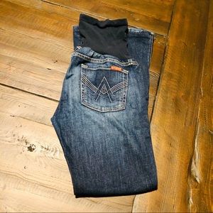 7 For all mankind Maternity Jeans 29 EUC
